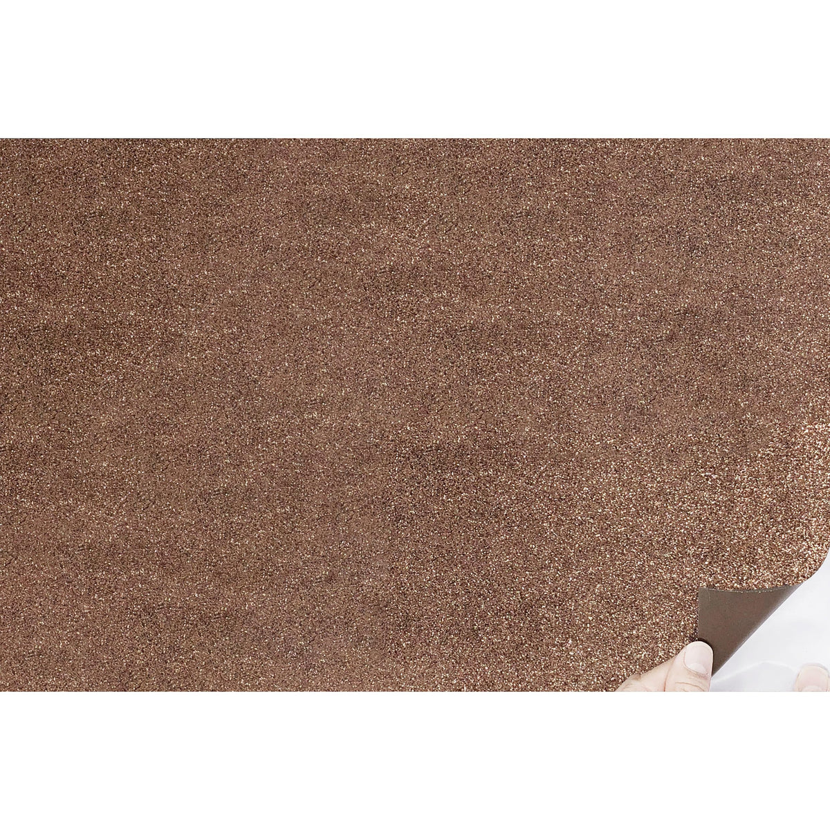 Allgala X-Large Self-Adhesive Glitter EVA Foam Sheets 12 Pack 12x16 inch (30x40cm) Paper Sheets- Brown Color-for Arts Crafts Projects, Classrooms, DIY Projects, Back to School Suppliers, Art Class