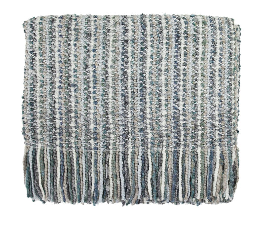 Bedford Cottage, LLC Kennebunk Collections Stria 40" x 70" Throw, Frost