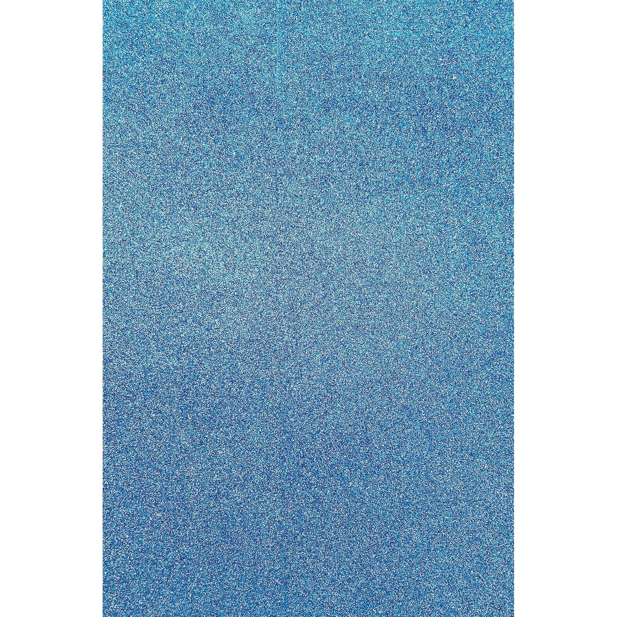 allgala Glitter, 8x12-Non-Adhesive, Light Blue