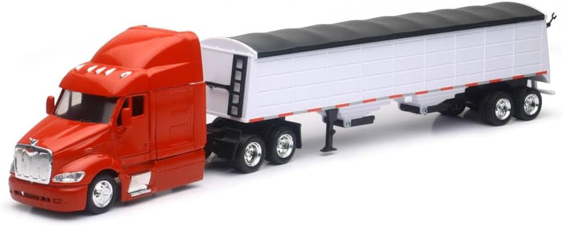 New Ray Toys Peterbilt 387 Grain Hauler 1:43 Scale Semi Toy Truck