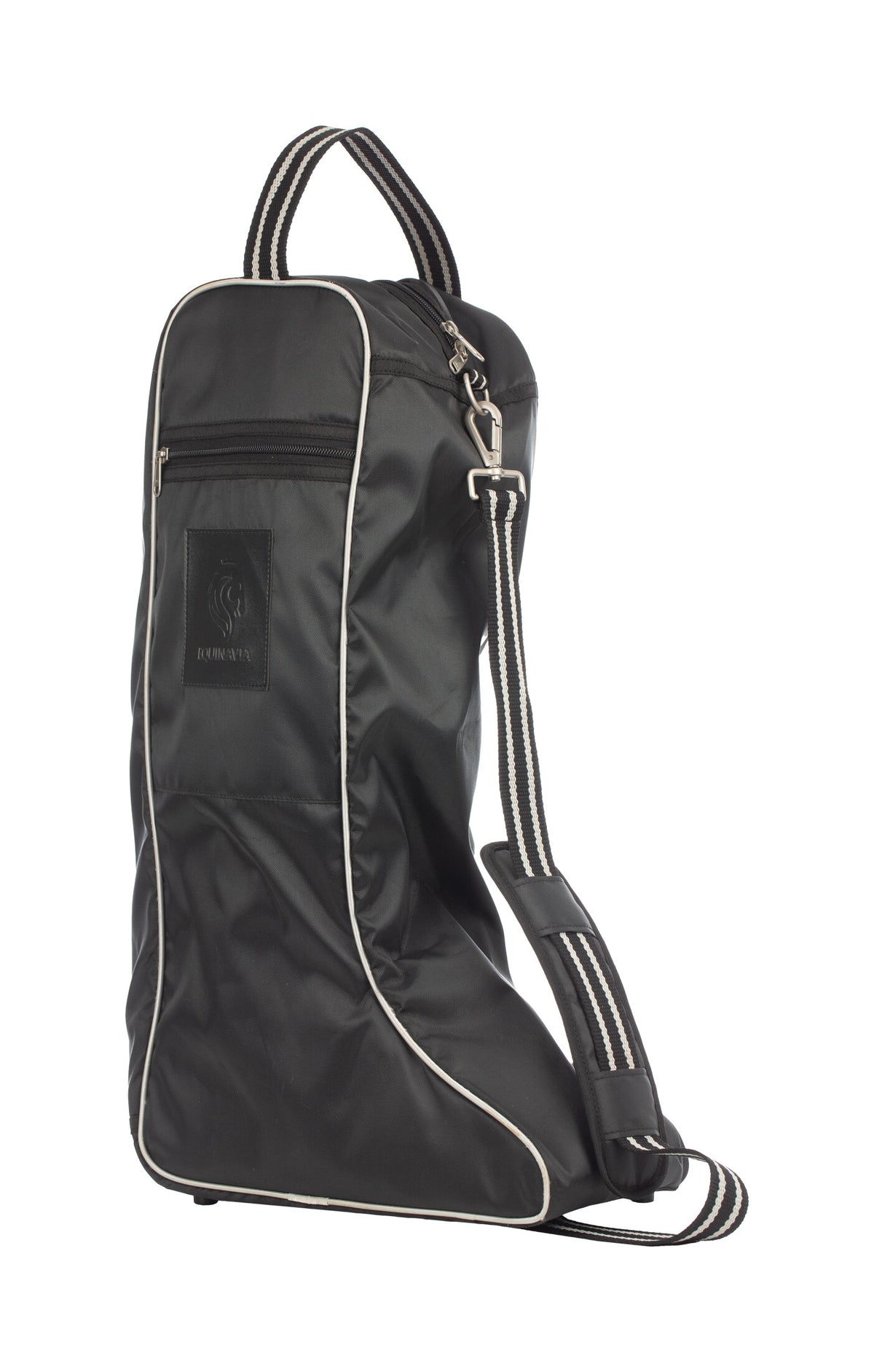 Equinavia Shoe Bag, One Size, Black/Silver