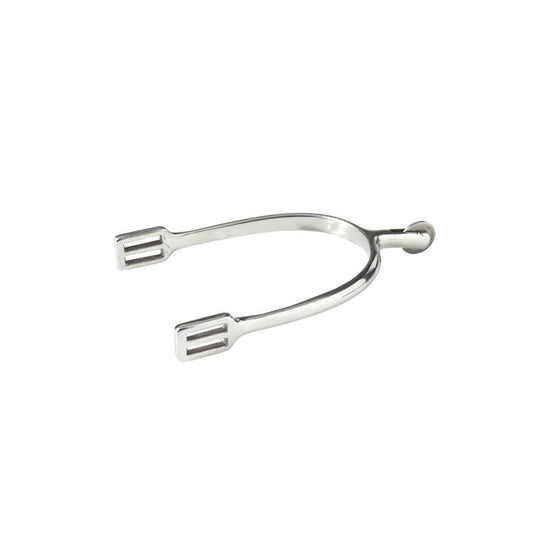 HORZE Round Wheel Spurs - Silver - M