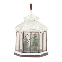 Melrose 86109 Gazebo Hanging Ornament, 5.5-inch Height, Resin