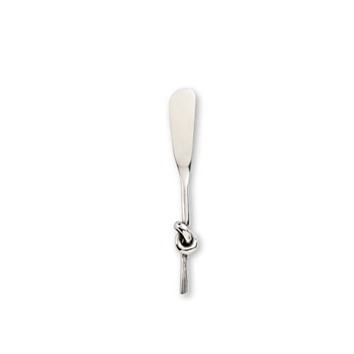 Abbott Collection  Stainless Steel Knot Handle Butter Spreader