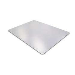 Floortex Phthalate-Free PVC Chairmat for Hard Floors, 48" x 60", Rectangular, Clear (FRPF1215225EV)