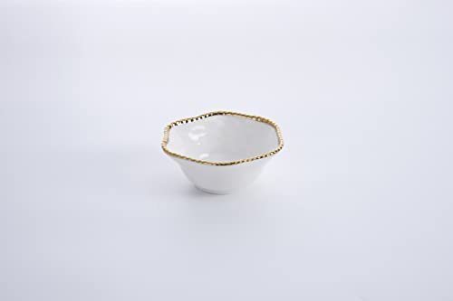 Pampa Bay Golden Salerno Porcelain Medium Bowl