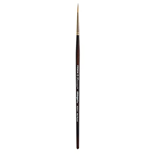 KINGART Finesse 8020 Ultra Round Series Kolinsky Sable Synthetic Blend Premium Watercolor Artist Brushes (0)