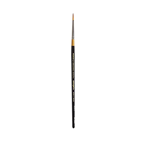 KingArt Original Gold 9000 Series , Premium Artist Brush, Golden TAKLON Round-Size: 2, 2