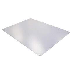Floortex Advantagemat PVC Chair Mat for Carpets up to 1/4" Thick, 48" x 118", Rectangular, Clear (FR1130025EV)
