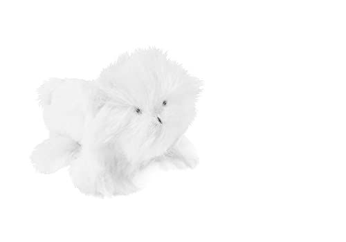CocoTherapy Oscar Newman West Highland Terrier Pipsqueak Toy, 5-inch Length, White