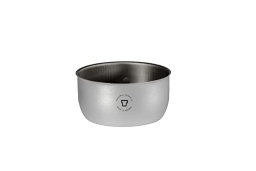 Liberty Mountain Trangia 27 Duossal 2.0 Stainless Steel Lined Aluminum Saucepan, Outer, 1L Black