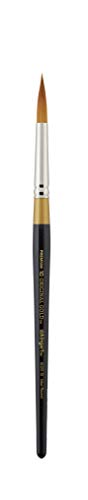 KingArt Original Gold 9020 Series , Premium Artist Brush, Golden TAKLON MAX Round-Size: 10