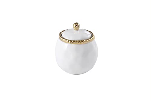 Pampa Bay Golden Salerno Covered Sugar Bowl