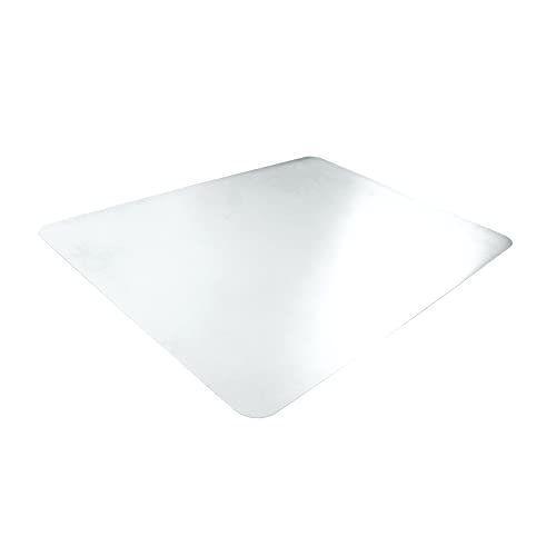 Floortex Polycarbonate Anti-Slip Chair Mat 53" x 48" for Hard Floors and Low Pile Carpets