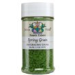 India Tree, Decorating Sugar Spring Green, 3 Ounces