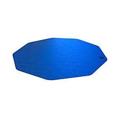 Floortex Cleartex 9Mat Ultimat Chair Mat for Hard Floors, 38" x 39", Cobalt Blue (FC121001009RBL)