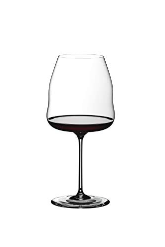 Riedel Winewings Pinot Noir Wine Glass, Single Stem, Clear