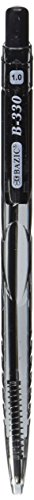 BAZIC B-330 Black Color Retractable Pen (5/Pack)