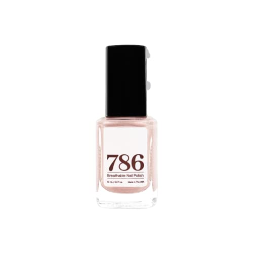 786 Cosmetics Breathable Nail Polish - Vegan Nail Polish, Cruelty-Free, Healthy, Halal Nail Polish, Fast-Drying Nail Polish (Casablanca)