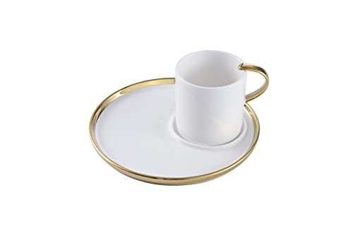 Pampa Bay for Coffee Lovers Cappuccino Cup and Plate