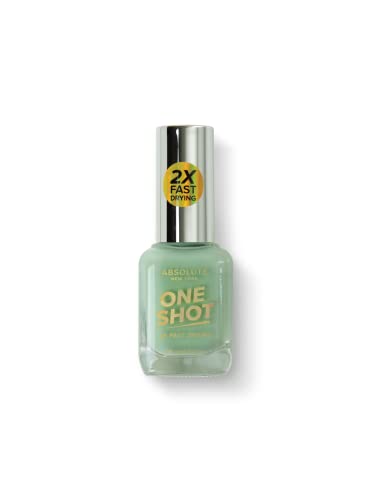 Absolute New York One Shot Nail Polish (Pastel Mint)