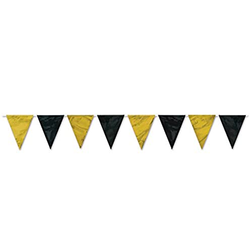 Beistle All-Weather Plastic Pennant Banner ‚Äö√Ñ√¨ VIP Awards Night Hanging Decorations ‚Äö√Ñ√¨ New Year‚Äö√Ñ√¥s Eve Indoor Outdoor Party Decor