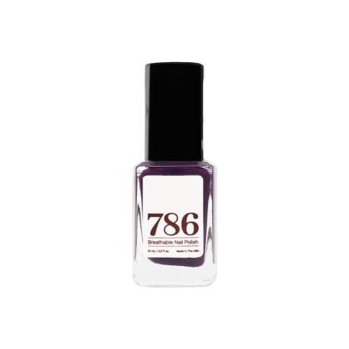 786 Cosmetics Breathable Nail Polish - Vegan Nail Polish, Cruelty-Free, Healthy, Halal Nail Polish, Fast-Drying Nail Polish (Pretoria)