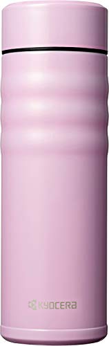 Kyocera Travel Mug with Twist Top, 17oz, Cotton Candy Pink