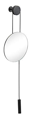 Melrose 80134 Iron and Glass Mirror, 39-inch Height