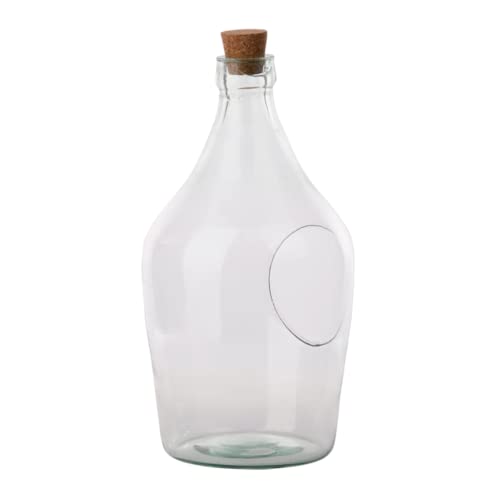 Esschert Design AGG83 Front Open Terrarium Small Bottle, 3 Liter, Glass, Clear