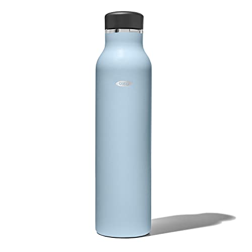 OXO Water Bottle, 24 oz, Topaz Blue