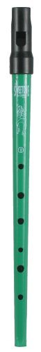 Hall Crystal Flutes Clarke Tinwhistle Sweetone D Whistle - Green