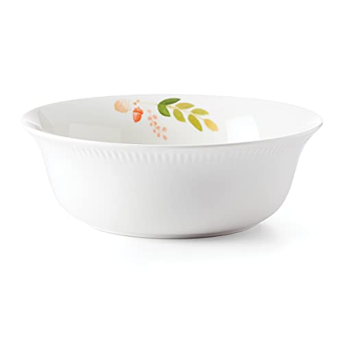 Lenox Profile Harvest Large Serving Bowl, 2.20, White