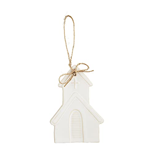 Mud Pie Holy Church Ornament, 8-inch