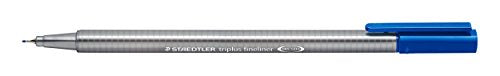 Pens Staedtler Triplus Fineliner Marker Pen - 0.3 mm - Light Blue