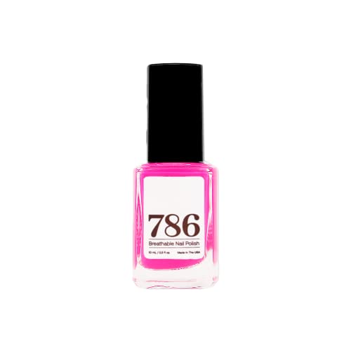 786 Cosmetics Breathable Nail Polish - Vegan Nail Polish, Cruelty-Free, Healthy, Halal Nail Polish, Fast-Drying Nail Polish (Chamarel)