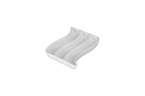 BIA Cordon Bleu 3-Ounce Wavy Dish, White