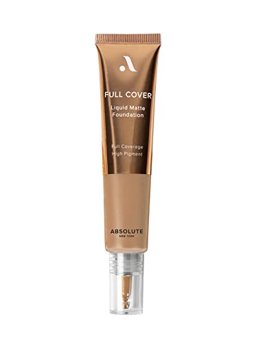 Absolute New York Full Cover Liquid Matte Foundation (Warm Walnut)