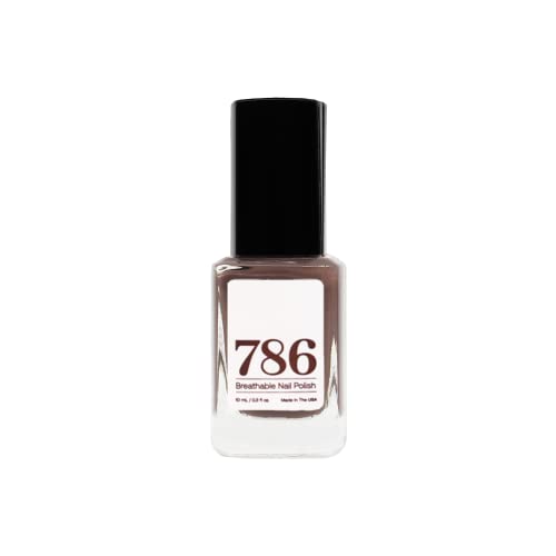 786 Cosmetics Breathable Nail Polish - Vegan Nail Polish, Cruelty-Free, Healthy, Halal Nail Polish, Fast-Drying Nail Polish (Aswan)