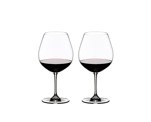 Riedel 6416/07 VINUM Pinot Noir Glass, Set of 2, Clear