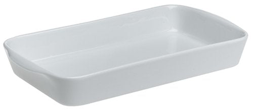 Pillivuyt Porcelain Large 3-Quart, 14-1/2-by-8-1/2-Inch Rectangular Baker