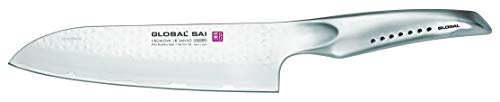 Scanpan Global SAI-03, SAI Japanese Santoku Knife, 7-1/2", Stainless Steel