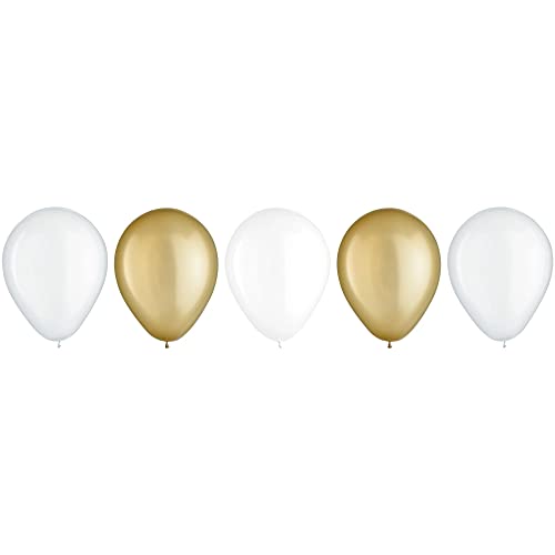 Amscan Latex Balloon - 11" | Golden | 15 Pcs.