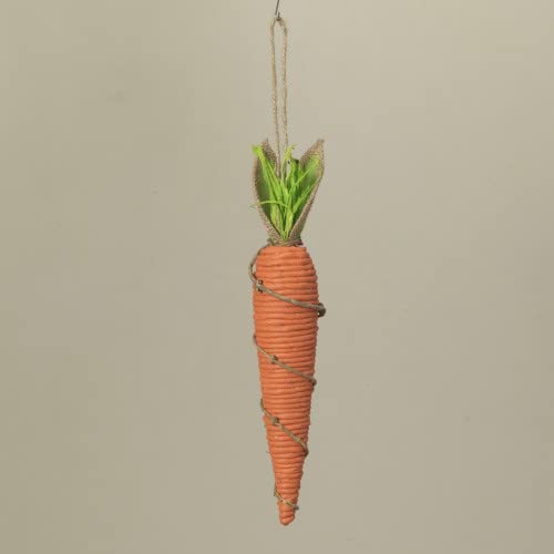 Gerson International Handcrafted Easter Carrot, 14.2 inch Height