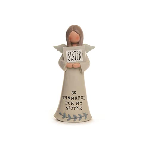 Blossom Bucket 221-13345 So Thankful for My Sister Angel Figurine, 5-inch Height