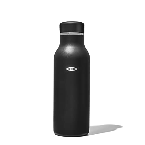 OXO Water Bottle, 16 oz, Onyx