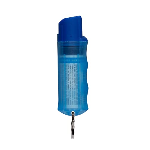 SABRE RED Water Practice Spray with Twist Lock, Inert Water-Based Formula, 10-Foot (3-Meter) Range, Helps to Build Confidence, Muscle Memory, and Familiarity, Ergonomic Finger Grip, Key Ring