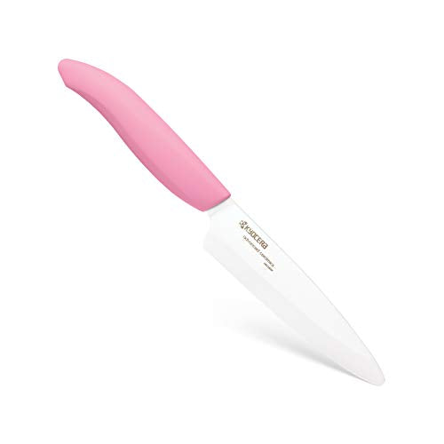 Kyocera 123174 Revolution ceramic knife, 4.5", Pink