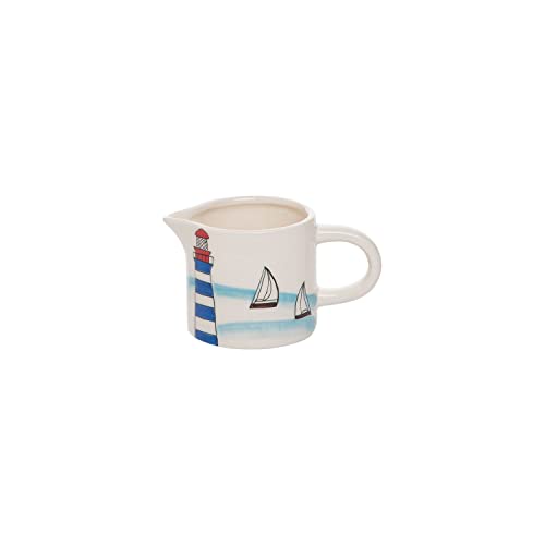 Beachcombers Lighthouse Beach Creamer Cup,3.5-inch Length