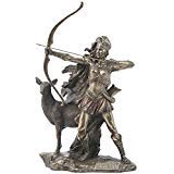 12.25 Inch Artemis - The Goddess of Hunting and Wilderness Figurine